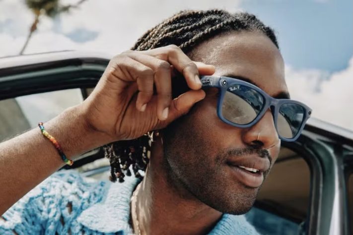 Óculos inteligente Ray Ban da Meta – Divulgação/Meta