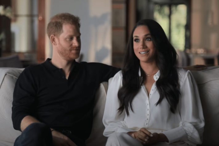 Príncipe Harry e Meghan Markle no documentário Harry & Meghan