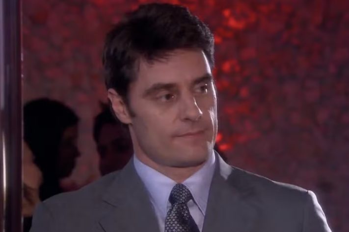 Renato Scarpin, como Freitas, em 'Uma Rosa com Amor' (2010) — Reprodução/SBT