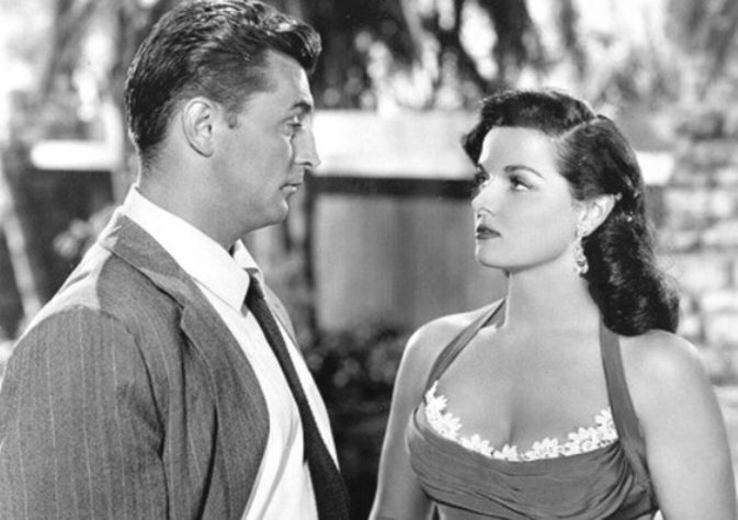 Ator e cantor Robert Mitchum 