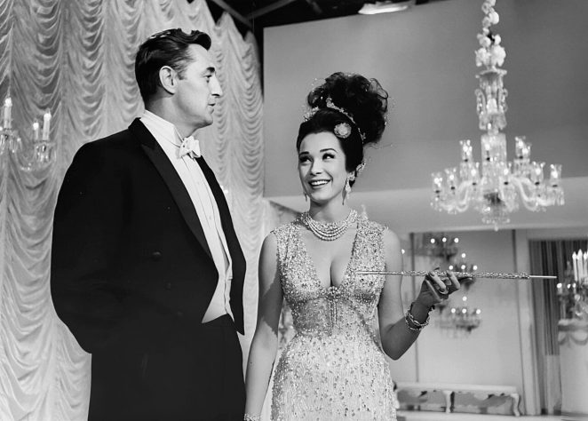 Ator e cantor Robert Mitchum 