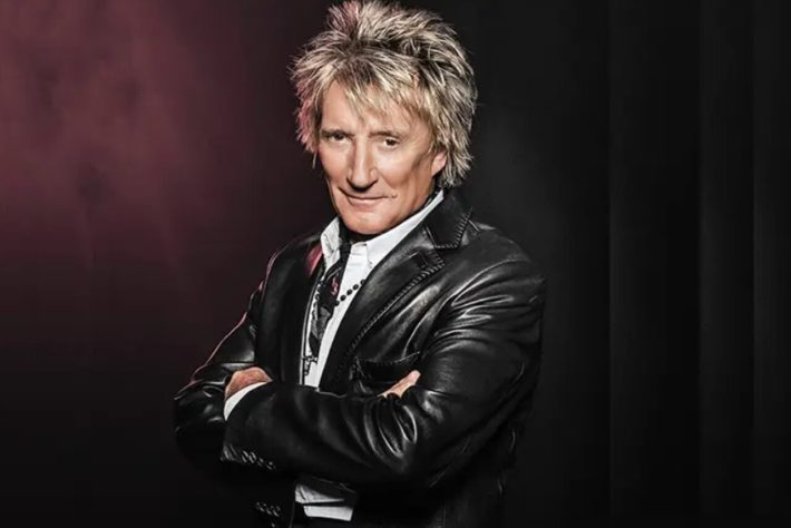 Cantor e compositor Rod Stewart