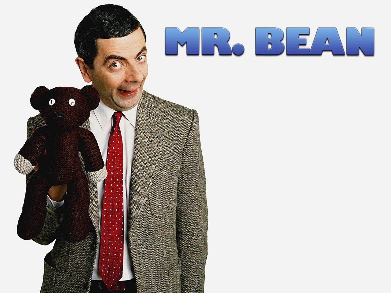 Em parceria com Richard Curtis, Atkinson criou o personagem Mr. Bean, cuja série estreou em 1990 pela emissora britânica ITV e ficou no ar até 1995. A produção acompanhava o cotidiano de um homem desajeitado que morava em um pequeno apartamento no norte de Londres, na companhia de seu ursinho de pelúcia, Teddy, e se comunicava quase exclusivamente por gestos e expressões. 
