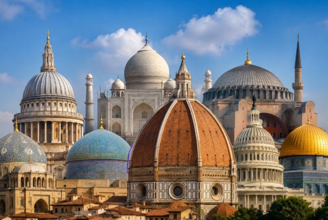 Cúpulas que impressionam: conheça algumas das mais famosas e espetaculares do mundo