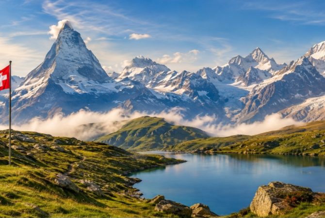 Entre picos e geleiras: as montanhas mais impressionantes da Suíça
