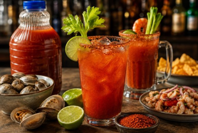Clamato: curiosa bebida mistura tomate e caldo de moluscos