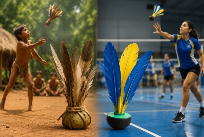 Peteca: conheça a origem indígena do jogo que virou esporte e atravessa gerações