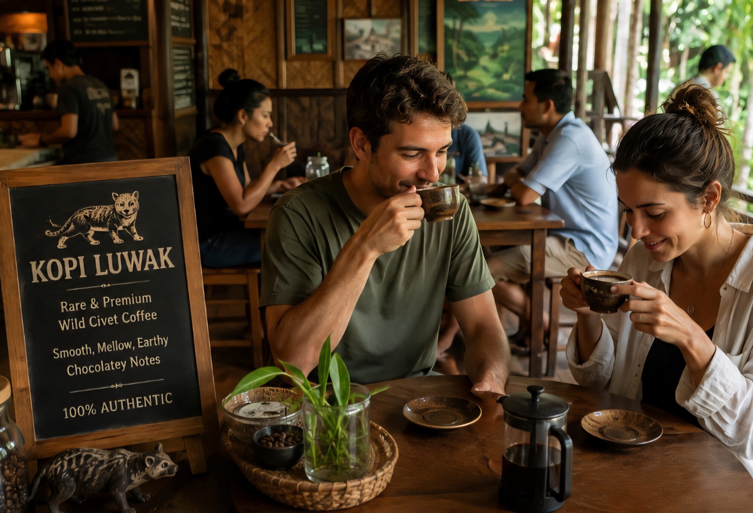 A fama e o alto preço do Kopi Luwak também criaram dificuldades para comprovar sua autenticidade. Produtos vendidos com esse nome nem sempre têm origem e método de produção claramente rastreáveis, o que torna a procedência especialmente importante. 