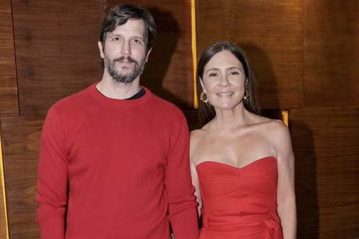 Vladimir Brichta e Adriana Esteves – Divulgação/TV Globo
