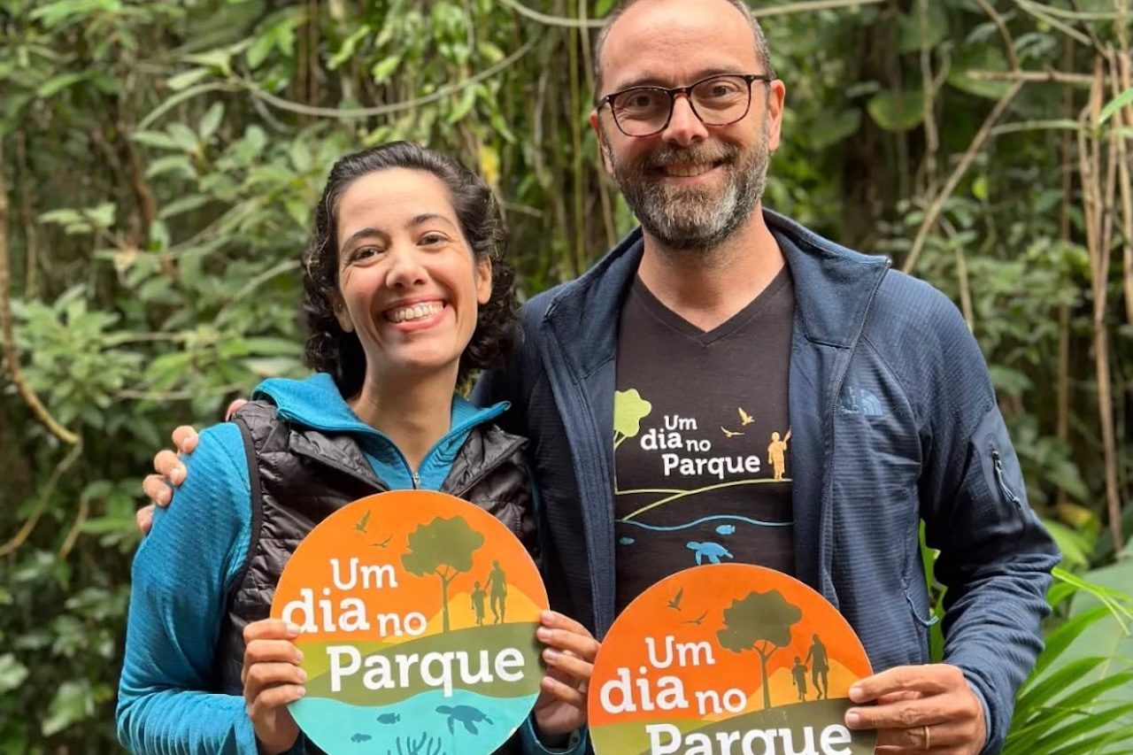 A proposta era conhecer essas áreas de conservação, reunir informações sobre elas e ajudar a aproximar mais visitantes da natureza. O projeto começou a tomar forma depois de uma viagem de férias realizada em 2018, que incluiu uma passagem pelo Parque Nacional da Serra da Capivara, no Piauí. -  (crédito: Reproduc?a?o @entreparquesbr)