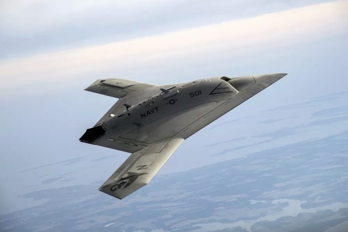 X-47B, drone da Northrop Grumman — Divulgação/Northrop Grumman