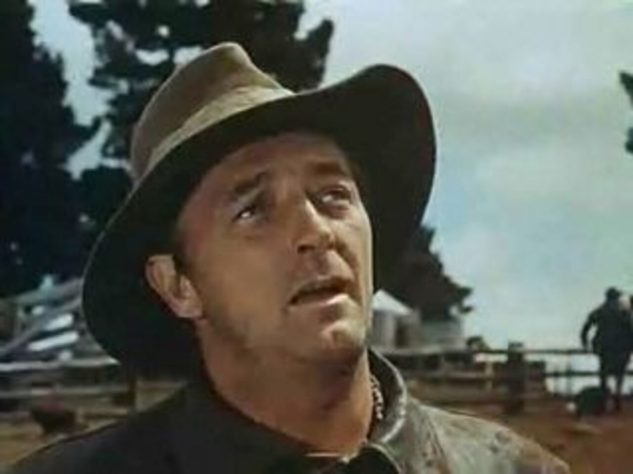 Ator e cantor Robert Mitchum 