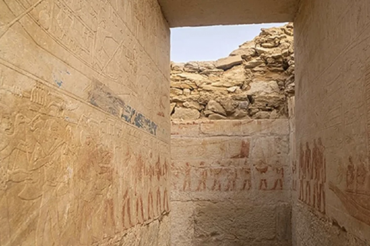 Tumba de Sekhentiu-Ptah encontrada no Egito — Ministério do Turismo do Egito