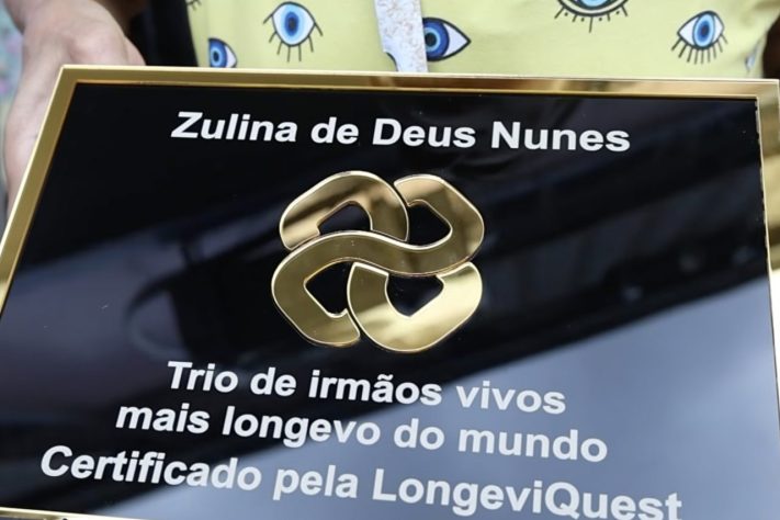 Trio de irmãs brasileiras com mais de 100 anos que já entraram para o Guinness são estudadas por pesquisadores da USP – Reprodução/YouTube LongeviQuest