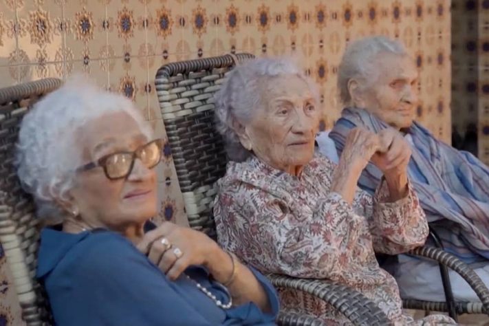 Trio de irmãs brasileiras com mais de 100 anos que já entraram para o Guinness são estudadas por pesquisadores da USP – Reprodução/YouTube WION