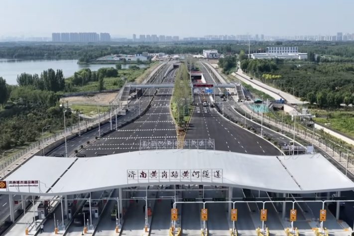 China inaugura maior túnel subaquático do mundo – Reprodução/YouTube
