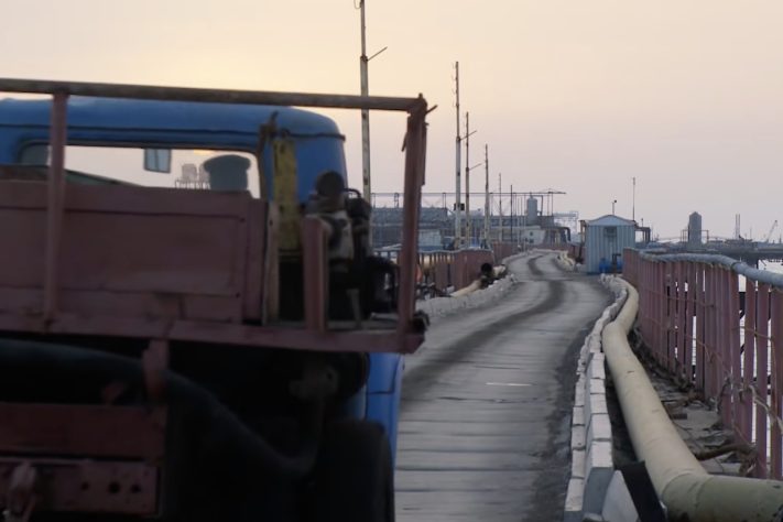Neft Dashlari, a impressionante cidade petrolífera erguida sobre navios afundados no Mar Cáspio – Reprodução