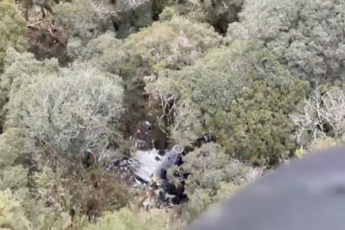 Acidente de helicóptero causou a morte do cantor Rick, da dupla Rick & Renner – Reprodução/TV Globo