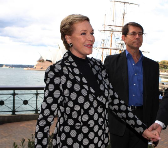 Atriz e cantora Julie Andrews