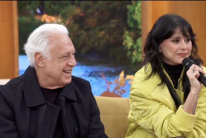 Antônio Fagundes e Alexandra Martins relembram início do namoro