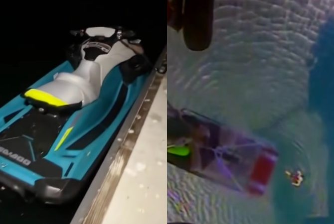 Após cair de jet ski, homem passa a noite à deriva no Oceano Pacífico e é encontrado graças à colete salva-vidas