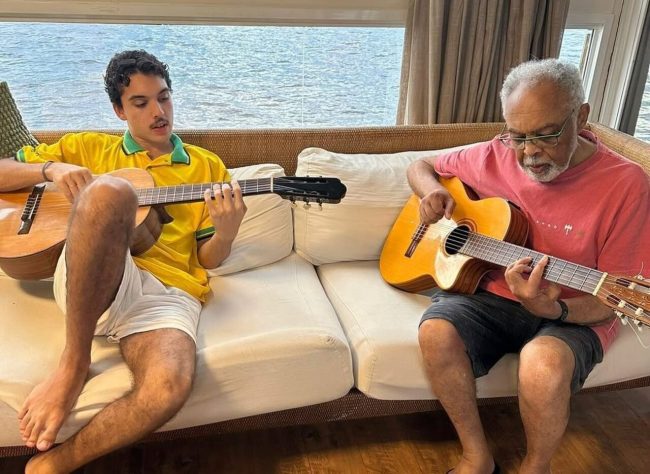 Músico Bento Gil, neto de Gilberto Gil