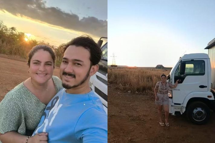 Caminhoneira gasta R$ 50 mil para reformar caminhão incendiado que ficou com Bíblia intacta – Arquivo Pessoal/Letícia Martins