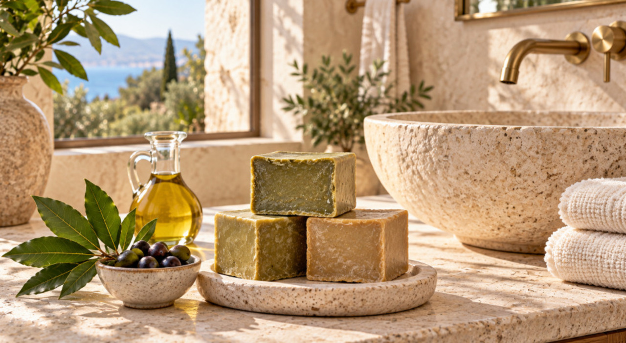 Sabonetes tradicionais – O óleo extraído dos frutos do loureiro é um dos ingredientes do sabão de Aleppo, originário da Síria. Na receita tradicional, ele é combinado com azeite de oliva para produzir barras destinadas à higiene.