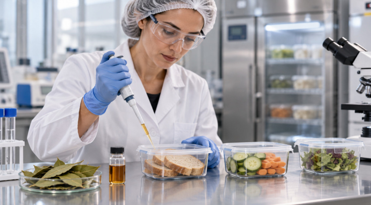 Conservação de alimentos – Compostos presentes no louro são estudados por sua atividade antioxidante e antimicrobiana. A indústria pesquisa seu possível aproveitamento na conservação, mas isso não significa que uma folha preserve alimentos sozinha em casa.