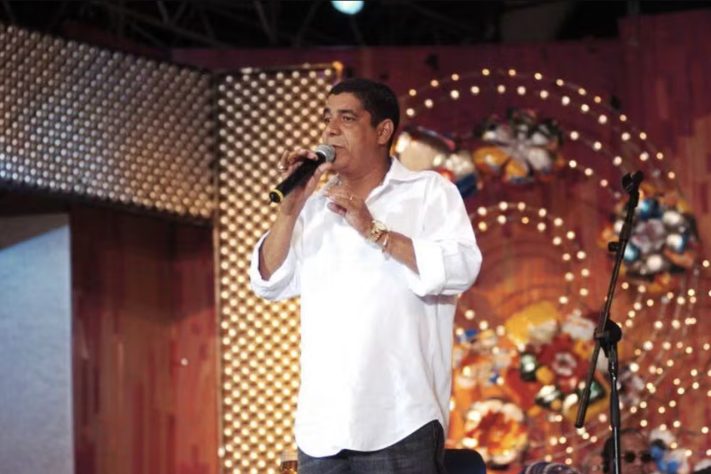 Zeca Pagodinho no Central da Periferia, em 2006 –  João Miguel Junior/Globo