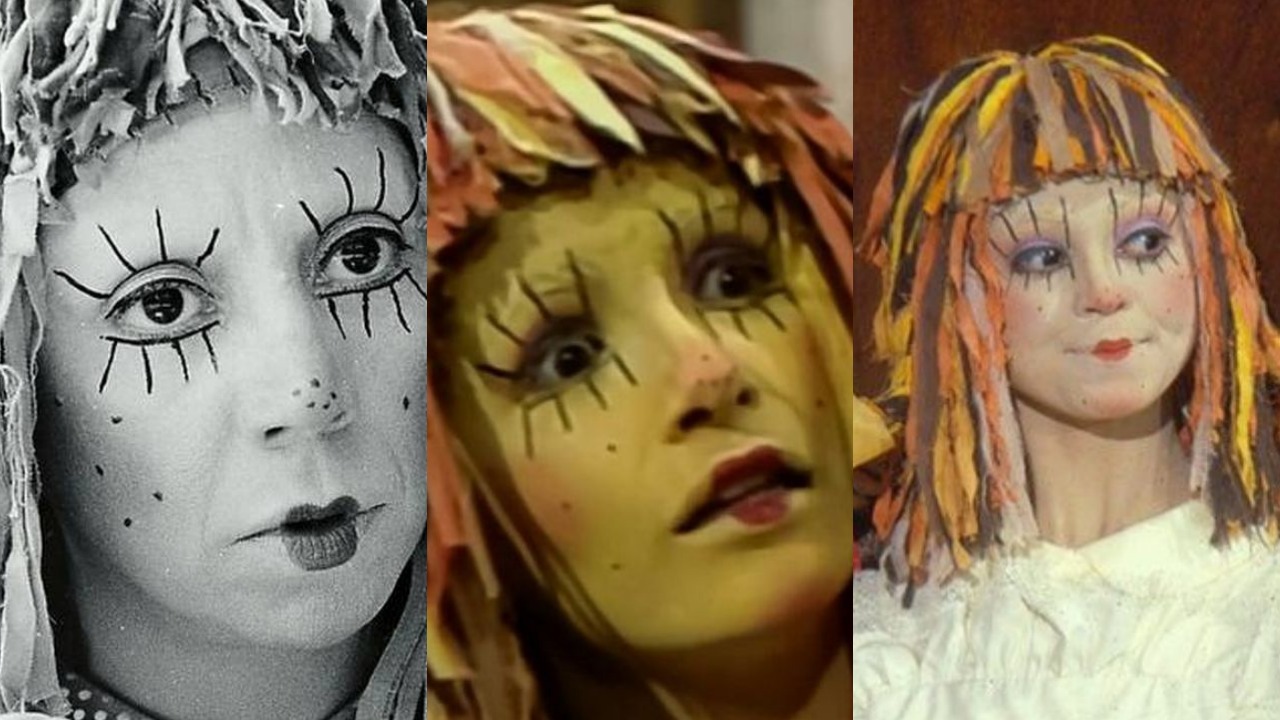 A adaptação produzida pela TV Globo estreou em março de 1977 com exibição até 1986. Dirce Migliaccio interpretou Emília em 1977, Reny de Oliveira assumiu o papel entre 1978 e 1982, e Suzana Abranches viveu a personagem de 1983 a 1986, período no qual a música de abertura composta por Gilberto Gil marcou a série.
