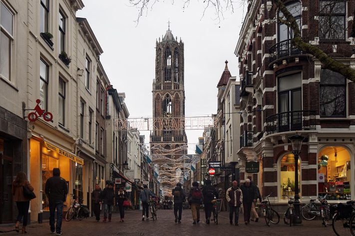 Torre do Dom (Utrecht, Países Baixos) – Wikimedia Commons/C messier