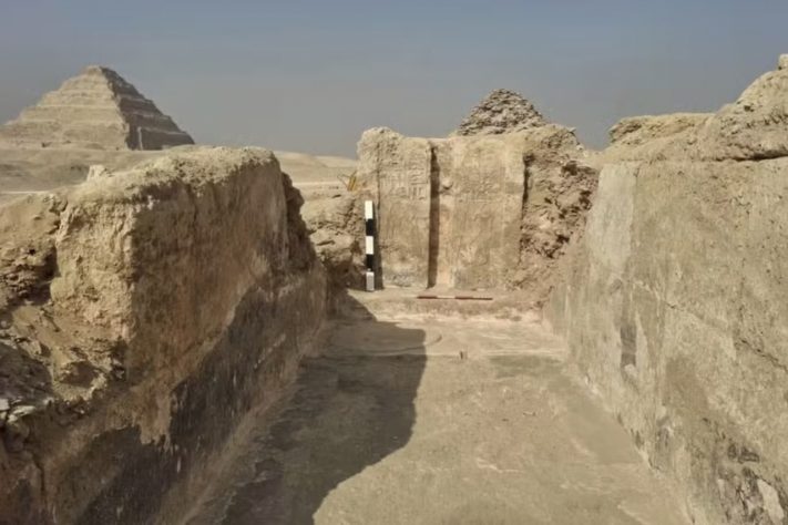 Egito anunciou descoberta em tumba de Sekhentiu-Ptah — Ministério do Turismo do Egito 