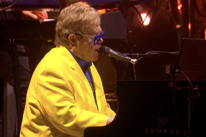 Elton John no Rock in Rio 2026 - Reprodução/Globoplay 