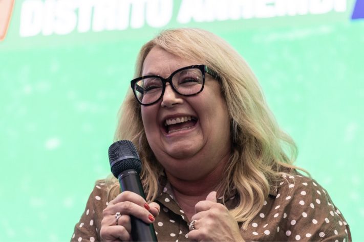 Escritora Lynn Painter na Bienal do Livro de São Paulo 2026 – Divulgação/Intrínseca
