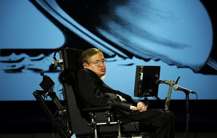 Físico britânico Stephen Hawking 