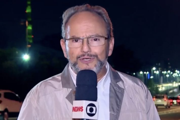 Jornalista Ernesto Paglia – Reprodução/TV Globo