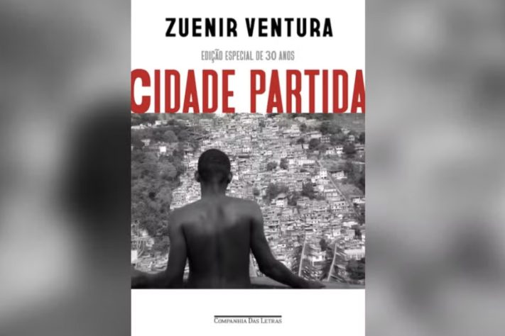 Livro 'Cidade partida', de Zuenir Ventura — Reprodução