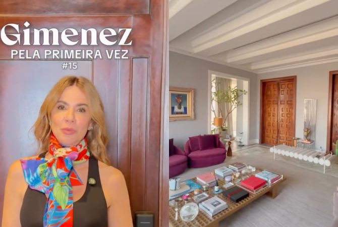 Luciana Gimenez mostra tríplex de 750 m² em São Paulo
