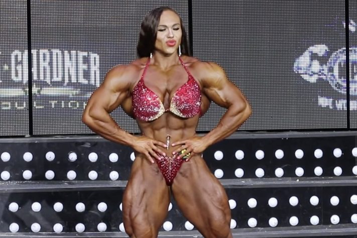 Nataliya Kuznetsova, fisiculturista russa conhecida como a mulher mais musculosa do mundo – Reprodução