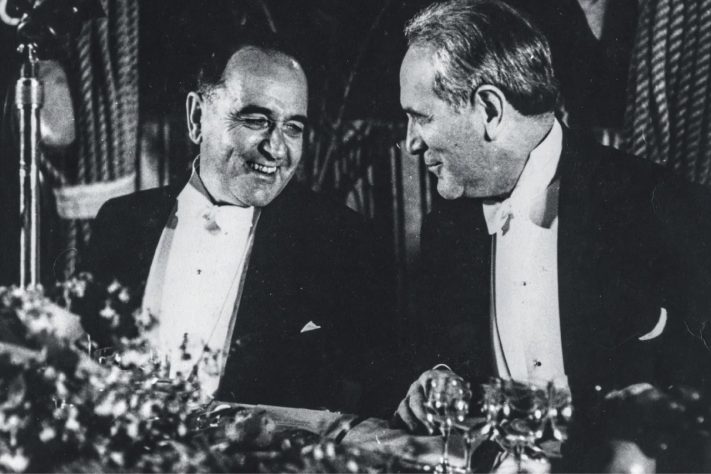 Oswaldo Aranha e Getúlio Vargas – Biblioteca Nacional