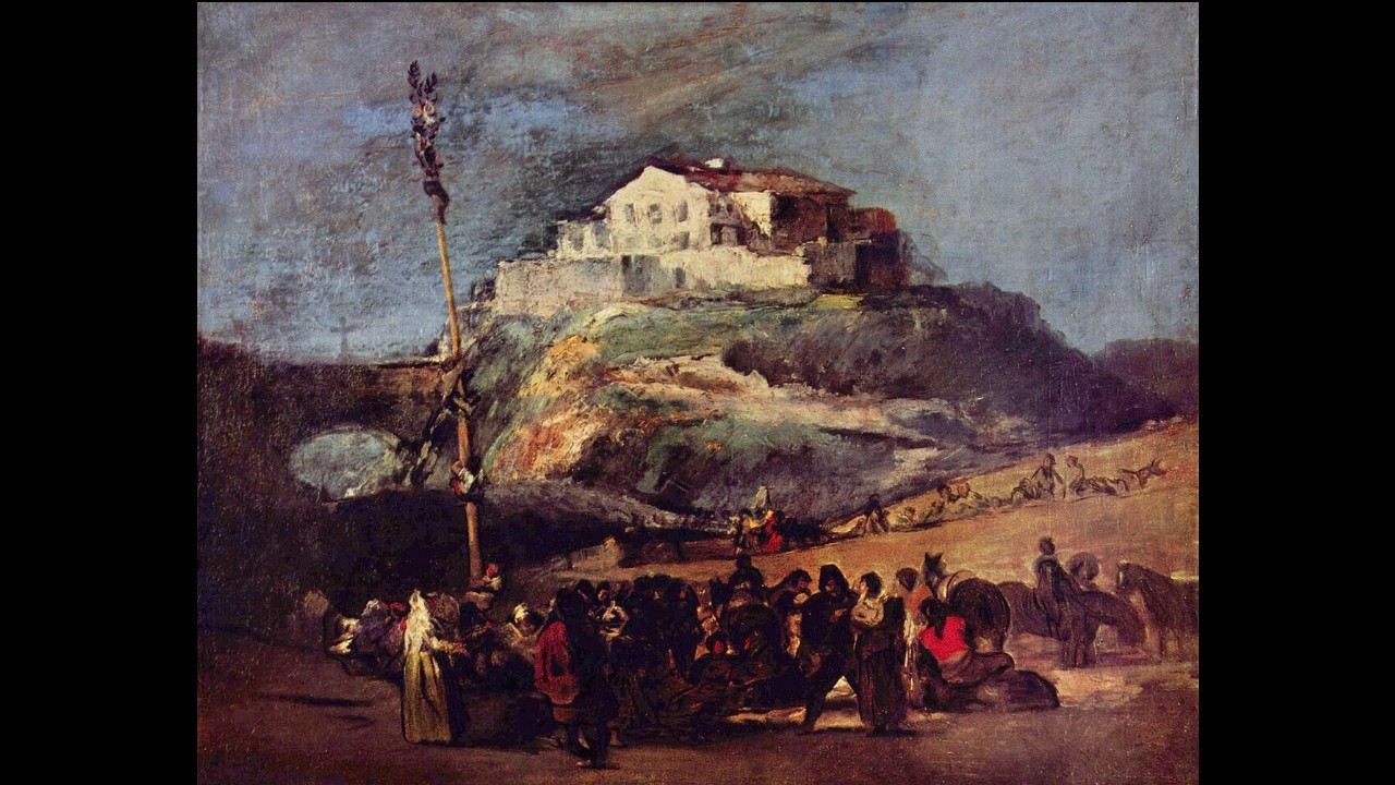 O pintor Francisco de Goya retratou a brincadeira na obra 