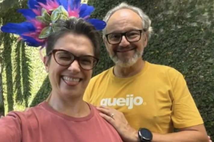 Sandra Annenberg e Ernesto Paglia – Reprodução/Instagram