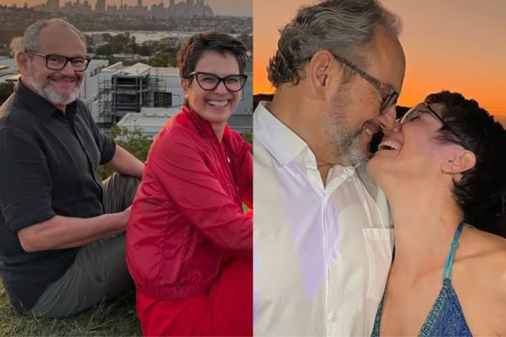 Sandra Annenberg e Ernesto Paglia – Reprodução/Instagram