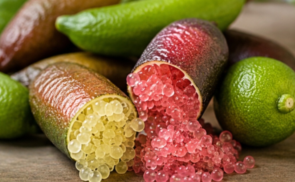 Além da semelhança visual, as bolinhas se rompem quando mastigadas, liberando o suco cítrico de uma só vez. Essa característica torna a fruta bastante diferente dos limões convencionais.