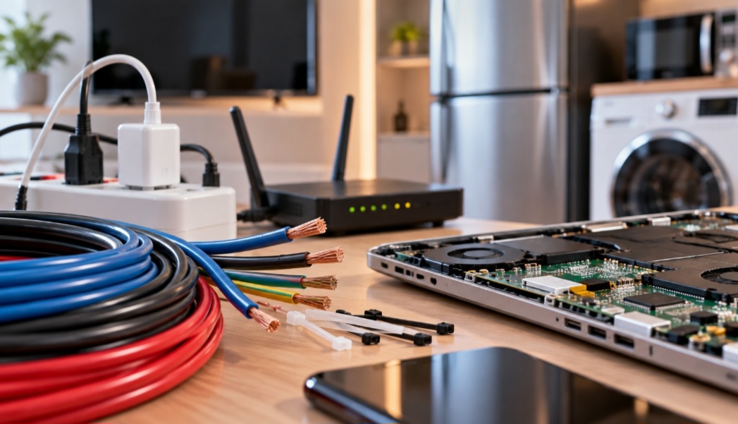 A revolução da tecnologia digital e da eletrônica de consumo depende diretamente dos polímeros isolantes que revestem cabos de alta tensão e protegem circuitos internos de computadores. Além disso, a segurança contra curtos-circuitos e incêndios domésticos é garantida pelas propriedades dielétricas e antichamas que os plásticos modernos agregam aos aparelhos eletrodomésticos diários. 