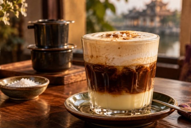 Café com sal: a surpreendente criação vietnamita que conquistou novos paladares