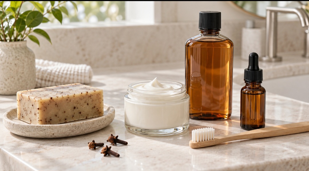 Sabonetes e cosméticos – Compostos aromáticos do cravo podem entrar na formulação de sabonetes, cremes e produtos para higiene bucal. Como o óleo essencial é concentrado, seu uso exige diluição e controle adequado da quantidade.