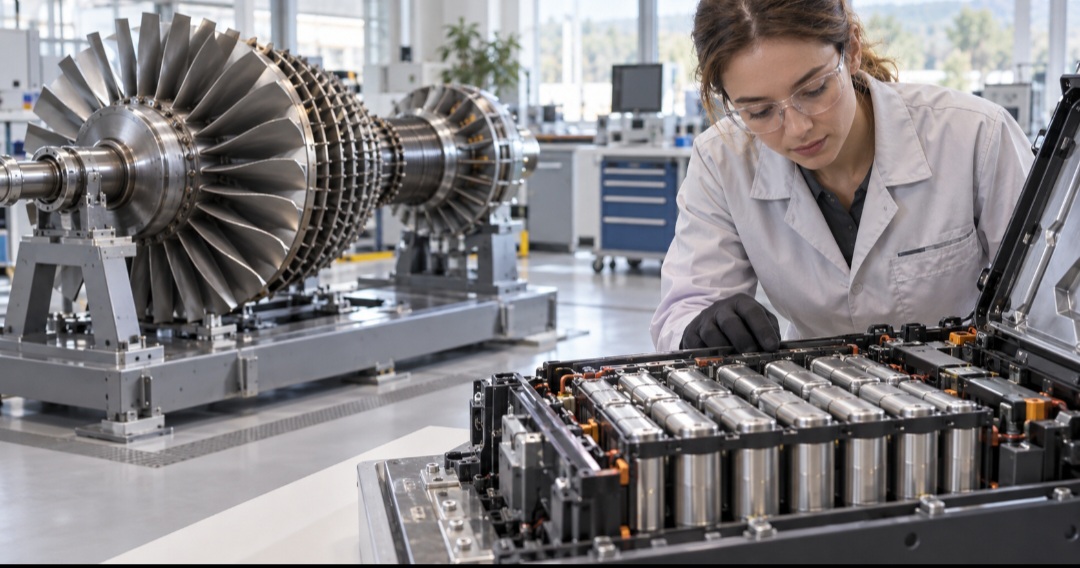 Ligas contendo níquel são empregadas em motores, turbinas, equipamentos industriais e componentes aeroespaciais. O metal também integra baterias recarregáveis, incluindo modelos de níquel-hidreto metálico e diferentes baterias de íons de lítio.