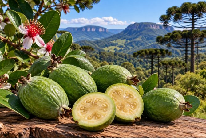 Feijoa: conheça a fruta nativa do Brasil que foi esquecida por aqui e virou sucesso do outro lado do mundo